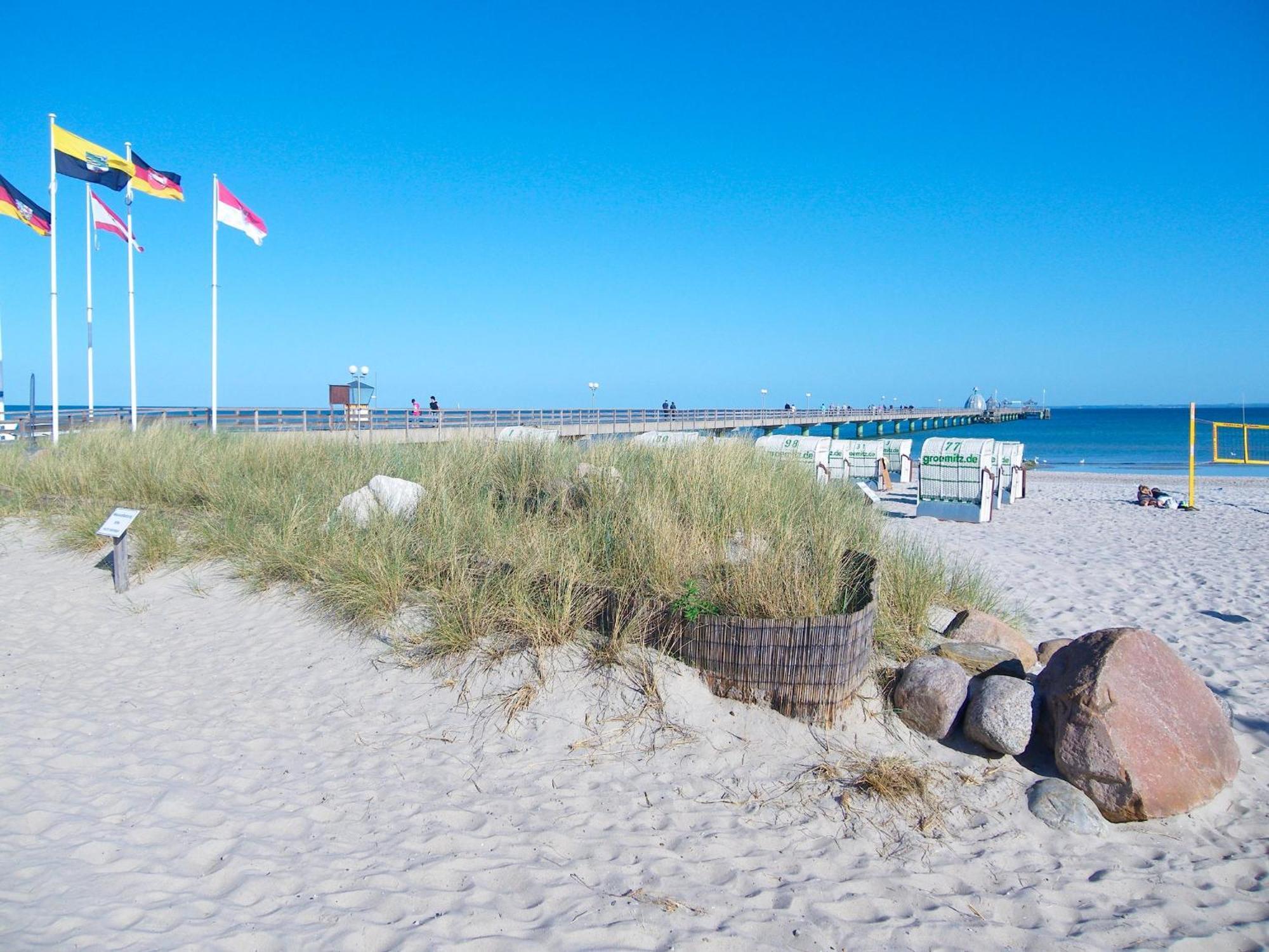 Fewo Wichmanninkl Strandkorb Am Meer Free Wlan Bis 6 Personen, Platz Fuer Ihre Fahrraeder Grömitz المظهر الخارجي الصورة